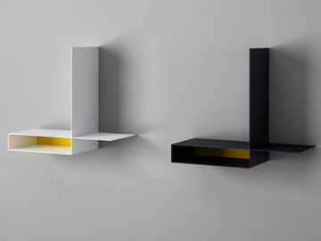 RANDOMISSIMO - Sectional floating plate bookcase by MDF Italia - view 3